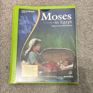 Abeka 'Moses in Egypt' Flash-a-Card Set